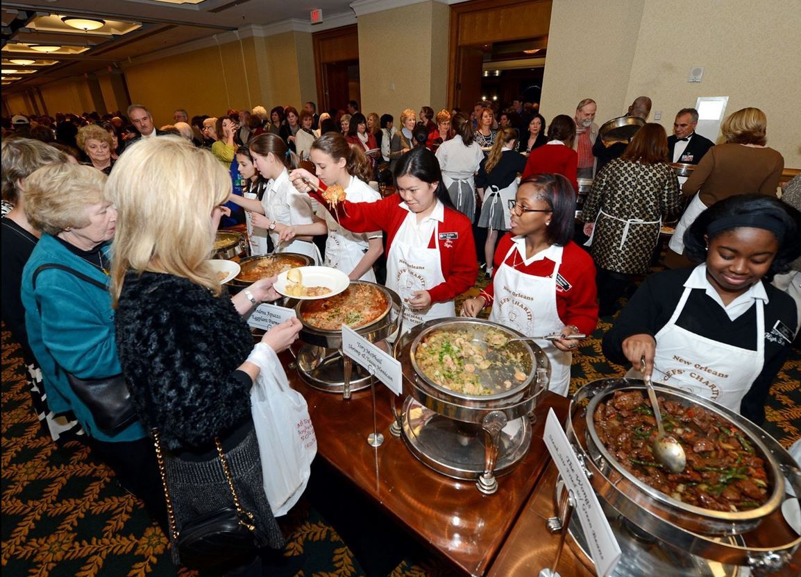 Chefs Charity for Children 2015 lunch served.JPG